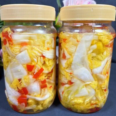 酸甜脆娃娃菜爽口泡菜酒店凉菜冷盘泡白菜凉拌菜配菜小吃即食瓶装