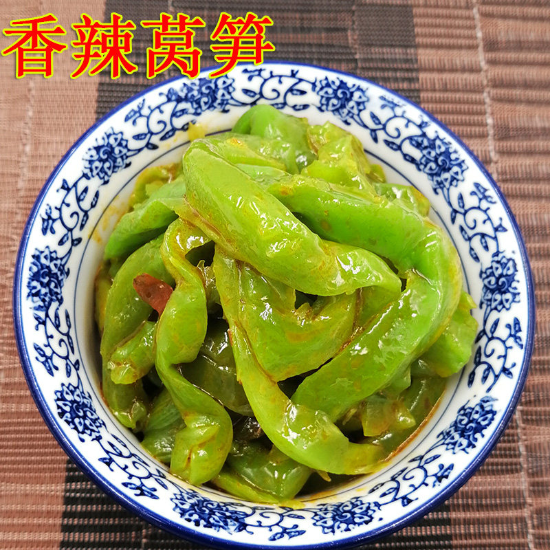 莴笋香辣口味脆咸下饭菜上海三林酱菜酱瓜系列七宝老街酱菜小酱园