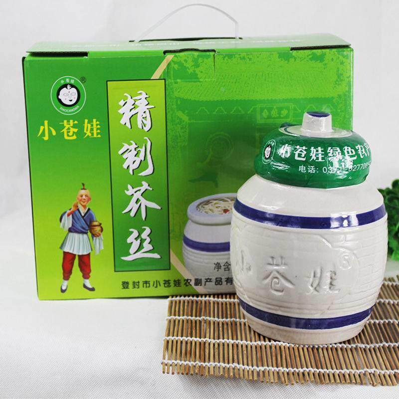 直供正宗登封小苍娃原味芥菜丝罐装手工芥丝小仓娃芥菜丝下饭菜