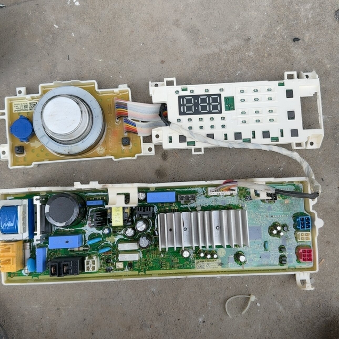 LG FCY10Y4W 洗衣机FLX10N4W主板EBR33353720显示板EBR32954108