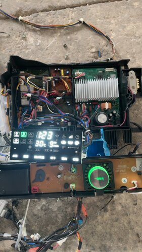 松下滚筒洗衣机电源板XQG100-SD168/ND139电脑主板变频板显示板