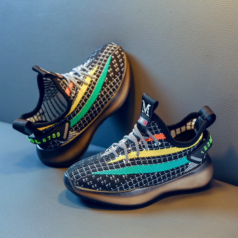 椰子鞋运动鞋儿童网春秋一脚蹬