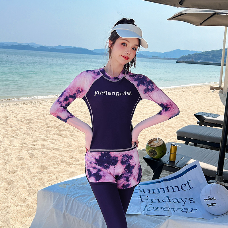 泳衣女2025新款微胖遮肉显瘦