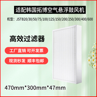 300 定制拓博空气悬浮离心鼓风机滤网中效高效过滤器空气滤芯470