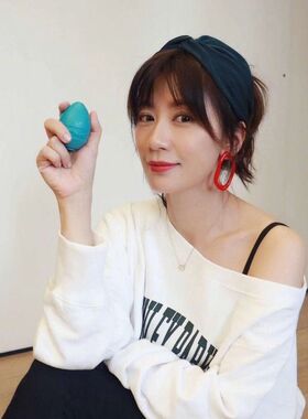 贾静雯同款发带布艺甜美成人网红发捆发箍女明星同款宽边洗脸头箍