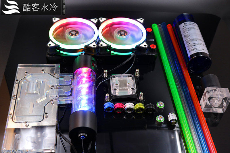 包邮全新用品 DIY分体式水冷散热器/风扇