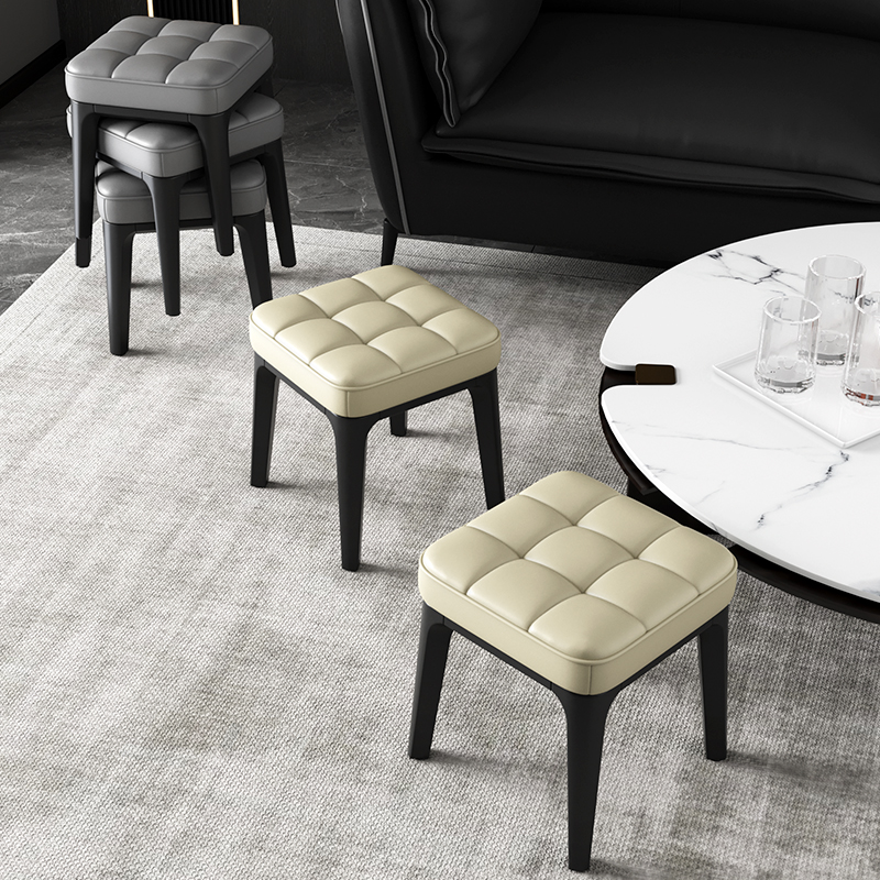 简约现代矮凳家用可叠放