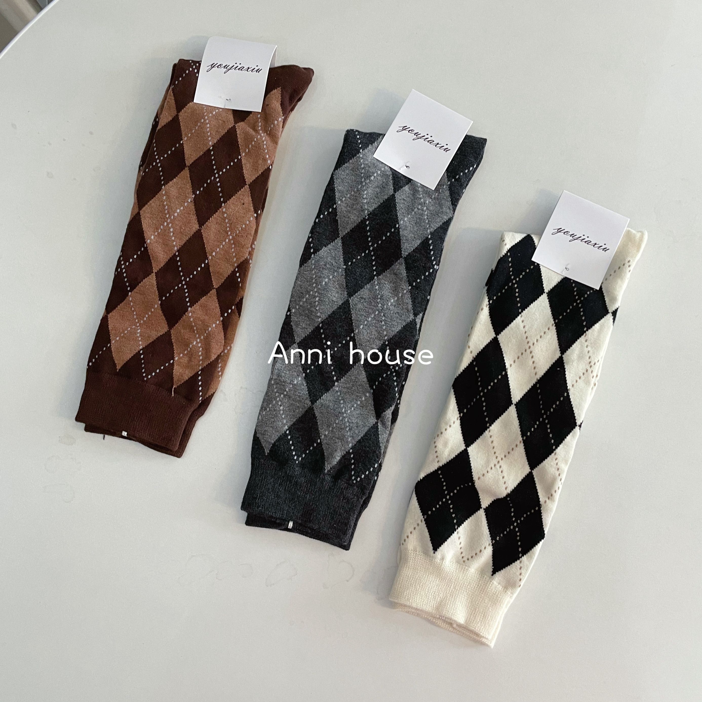 小腿袜女秋冬显瘦微压