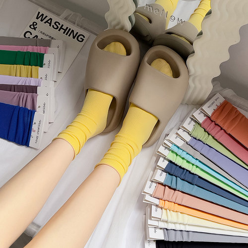 其他吸湿排汗女天鹅绒冰冰中筒夏