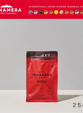 印尼咖啡豆TANAMERA COFFEE ACEH GAYO 咖啡豆 250g