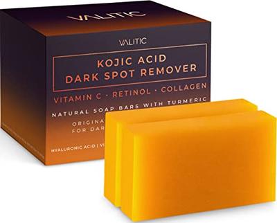 Valitic Kojic Acid Dark Spot Remover Soap Bars with Vitamin