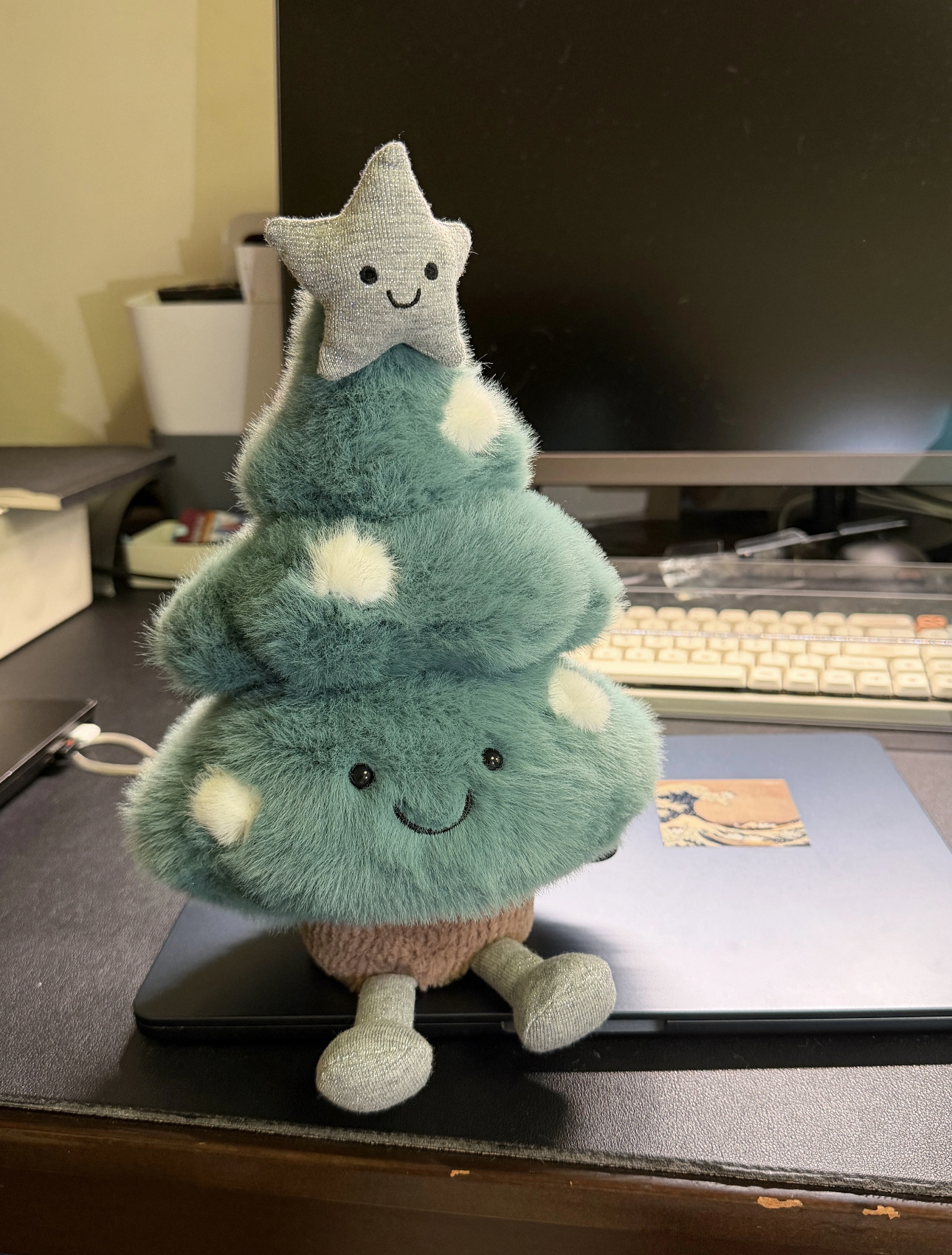 英国趣味圣诞系列圣诞树毛绒玩具