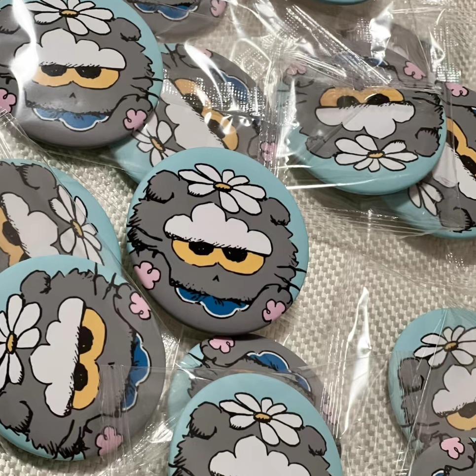 权志龙的蓝猫ZOA吧唧徽章小挂件创意可爱设计感送朋友生日礼物