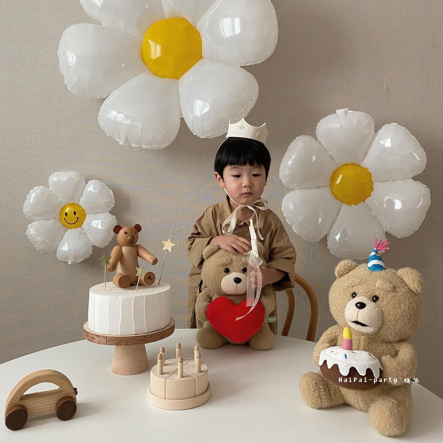 Globo grande foil daisy globos de Pascua de primaveraballoon