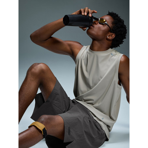 CH凉感速干无袖男t恤夏季美式透气坎肩户外休闲运动健身男生背心