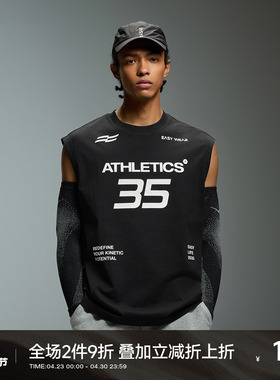 CH速干运动背心男2026新款夏季无袖t恤男士坎肩男生训练健身马甲