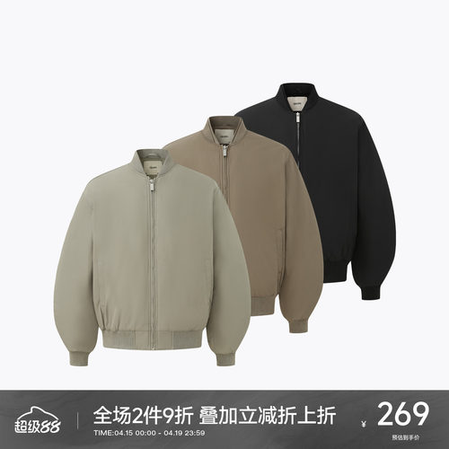 CH美式飞行员夹克棉服