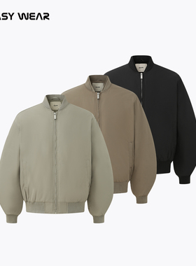 CH丨飞行员夹克棉服加厚短款男士夹棉外套男秋季新款美式潮牌棉衣