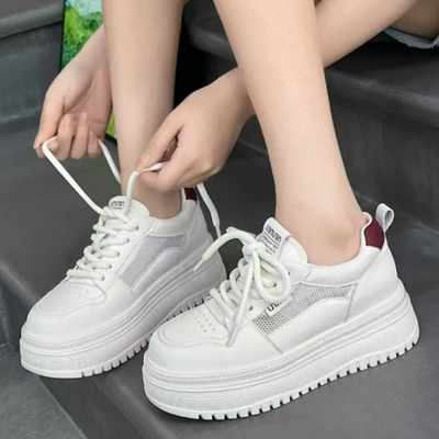 靓丽春夏增高旅游舒适休闲鞋女