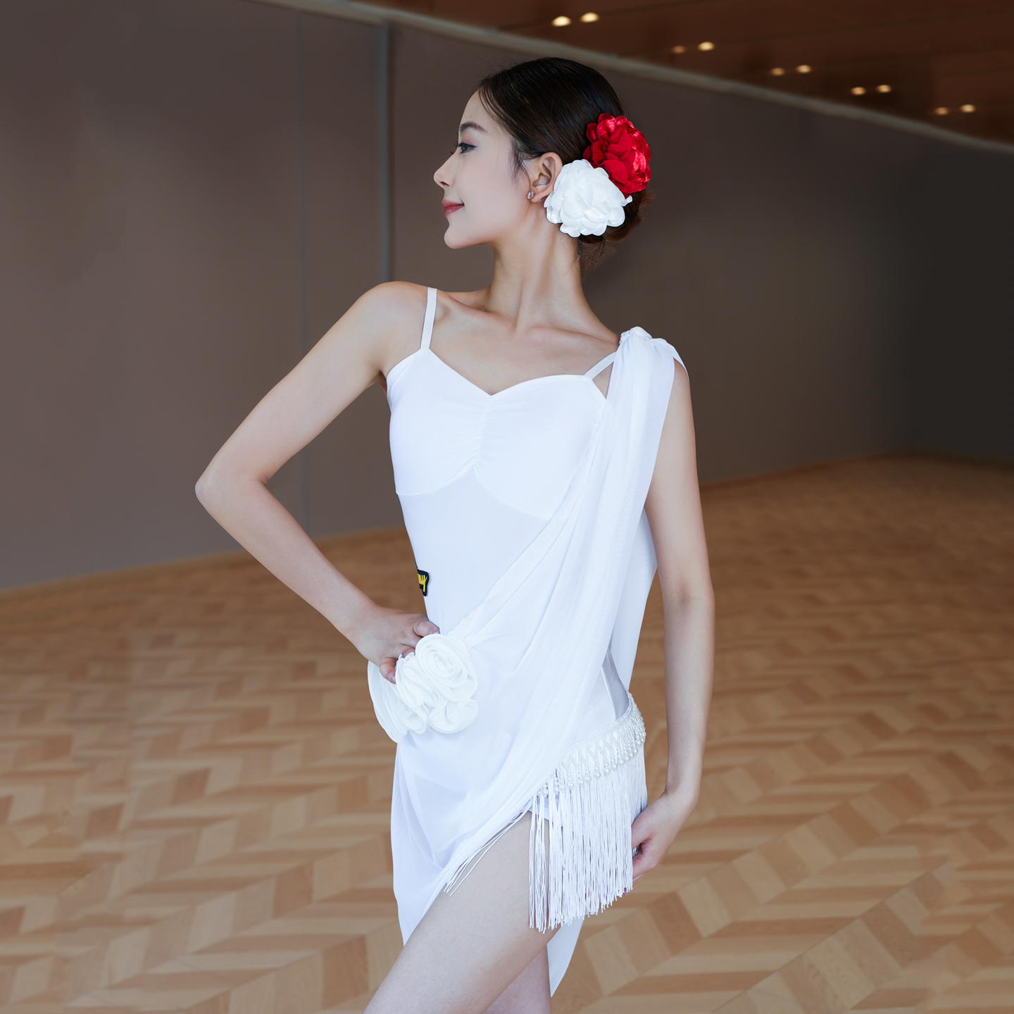 2025新款高级感绝美拉丁舞练功服