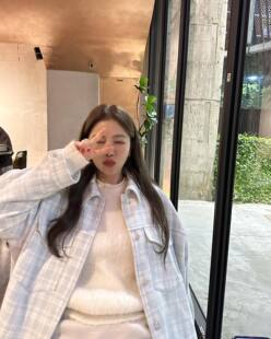 许路儿LUREHSU正品代购R222188 格子衬衫式外套毛呢羊毛外衣