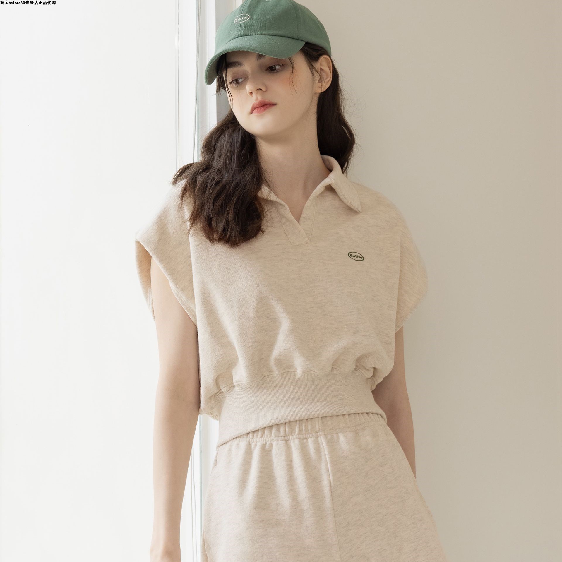 THEBUTTER合身休闲无袖舒适上衣