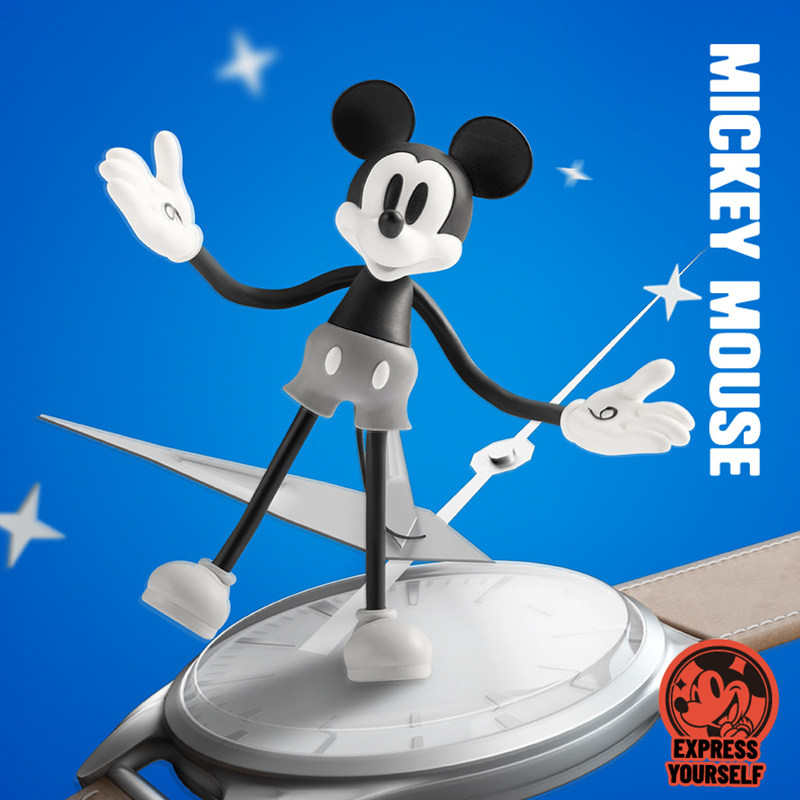 MGL橡胶米奇唐老鸭胳膊可扭动