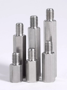 不锈钢螺柱六角柱单通接线柱螺丝单头铜柱内外牙螺母柱M2M3M4M5M6