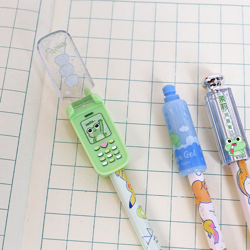 造型饮料笔帽小学生一年级通用