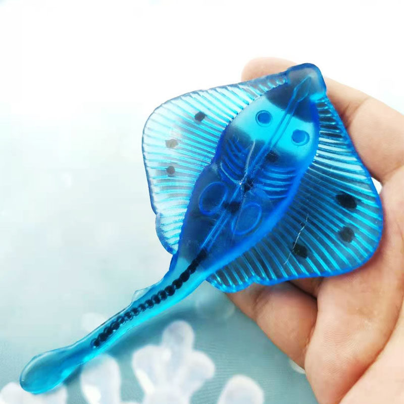 인터넷 연예인 어린이 끈적 벽 장난감 해양 동물 창조적 인 부드러운 접착제 시뮬레이션 감압 및 감압 핀치 재미있는 장난