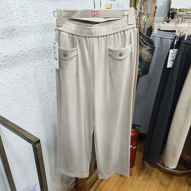 正品A1272年轻妈妈装高腰直筒薄
