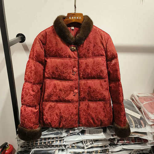 正品蔓妮娅LM-B9542冬新中式