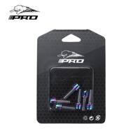 Mountain bike, road bike, bicycle handlebar screws, titanium-coated alloy steel, stainless steel, colorful water bottle frame, handlebar screws thumbnail 2