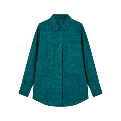 【YUAN】2025薰香新款时尚百搭衬衫S10640