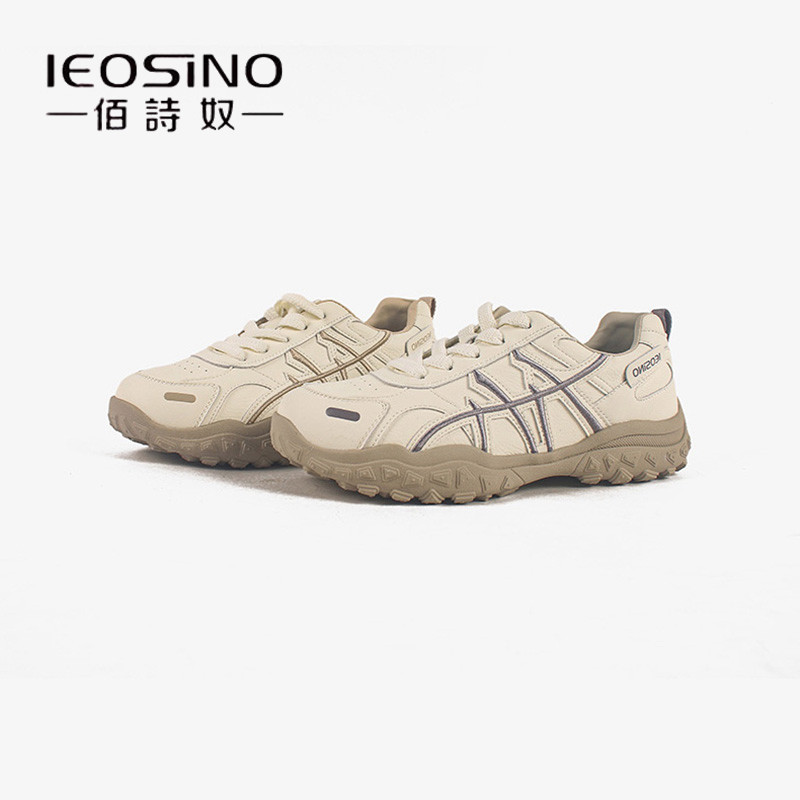 佰诗奴2026春季新款商场同款网面透气德训鞋女低跟平底休闲运动鞋,女鞋,德训鞋,淘宝优惠券,粉丝福利购,淘宝优惠卷