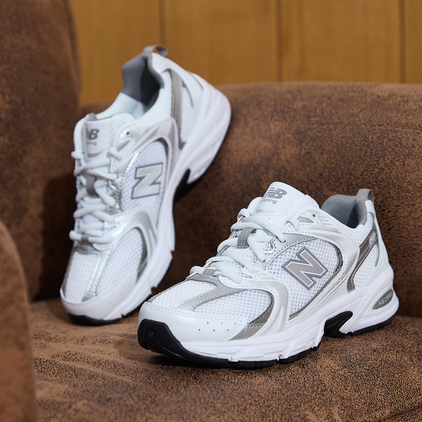 New Balance NB男女鞋2026新款530系列复古跑鞋休闲老爹鞋MR530AD