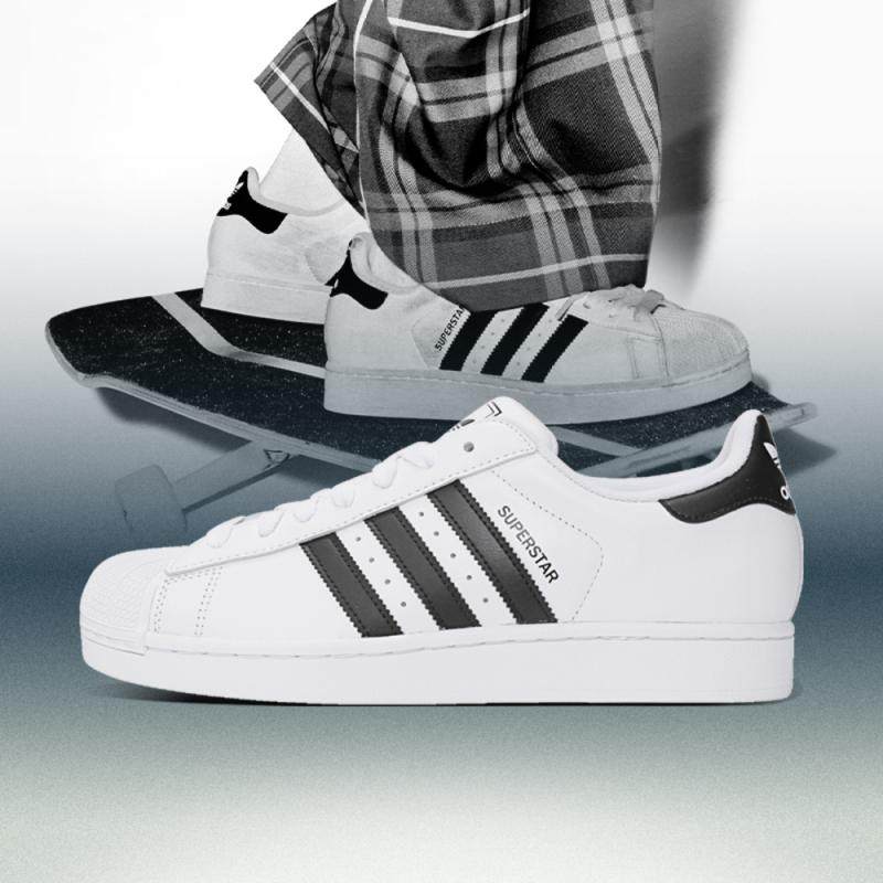 Adidas阿迪达斯贝壳头男鞋女鞋三叶草官方旗舰新款板鞋小白鞋男