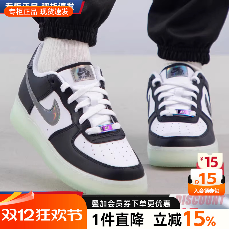 耐克大童鞋女鞋空军一号板鞋