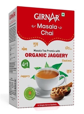 Girnar Instant Masala Chai Premix With Organic Jaggery 140g