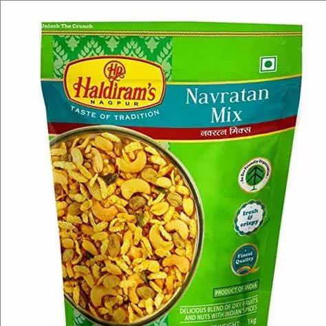 INDIAN FOOD 印度HALDIRAM navrattan mix SNACKS NAMKEEN 零食
