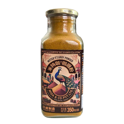印度原装进口米特咖咖喱粉 Curry powder 350g瓶装醇香浓厚调味料