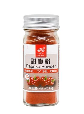 甜椒粉 家用玻璃瓶装   Paprika powder 45g