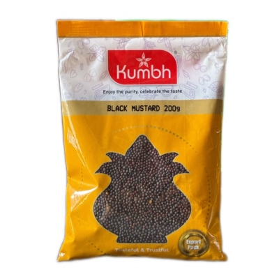indian 印度黑芥籽香料调料 Black mustard seeds seed 200g