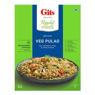 Ready meals Ready to eat Gits Veg pulao 速食咖喱