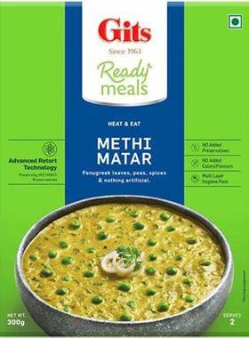Indian ready meals Ready to eat Gits Methi matar速食咖喱300g