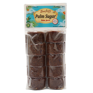 500g三色奶茶原料 印度尼西亚侨一牌棕榈糖椰子花糖palm sugar