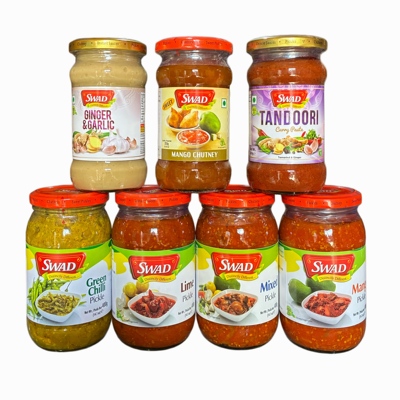 SWAD mixed mango pickle paste 印度泡菜姜蒜酱即食腌菜400g