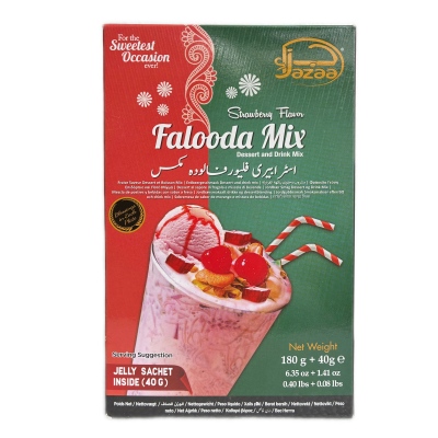 FALOODA MIX 220G 巴基斯坦进口冰淇淋粉甜品粉180g+果冻粉40g