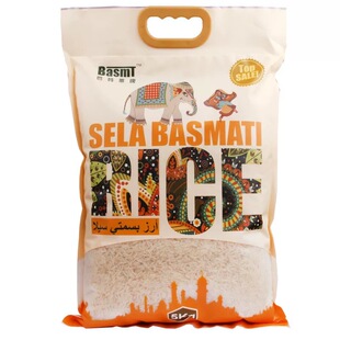 巴斯马蒂大米pakistan 巴基斯坦长粒香米 Basmati sella rice 5kg
