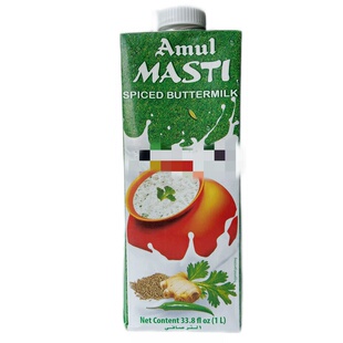 butter Amul Masti spiced 印度进口五香调味黄油牛奶1L milk